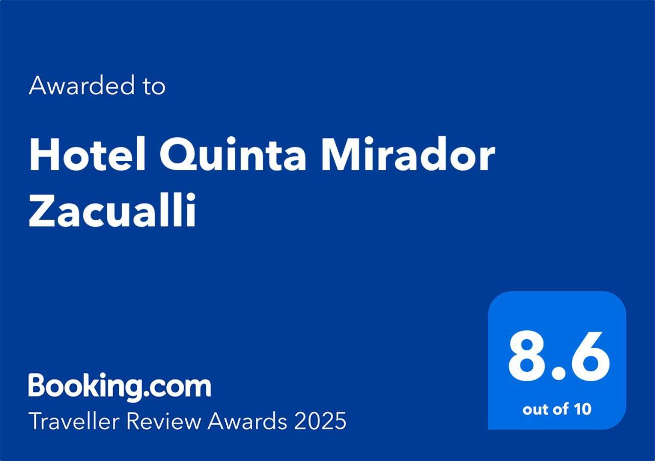 ברנל Hotel Quinta Mirador Zacualli מראה חיצוני תמונה
